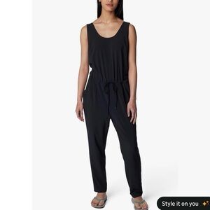 Columbia Anytime black jumpsuit with pockets